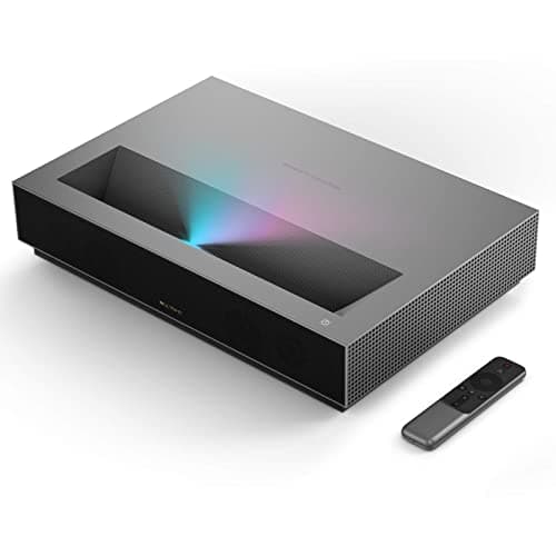 WEMAX Nova 4K UHD Ultra Short Throw Projector, 150" ALPD Laser TV with Smart Android TV, HDR10 Home Theater, Dolby Audio DTS-HD, UST Projector for Movie, WiFi Bluetooth, Built in Google Assistant