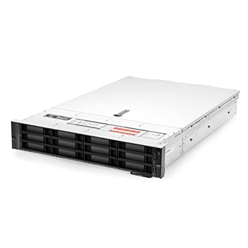 PowerEdge Dell R740xd Server | 2X Silver 4210-2.2GHz = 20 Core | 192GB | 12x 6TB SAS (Renewed)