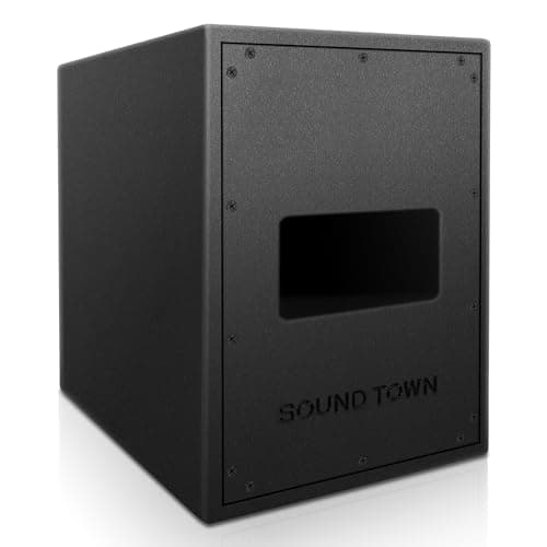 Sound Town Commercial Restaurant Audio Set, with One 6-Zone 70V/100V Amplifier with Bluetooth, 12 x Two-Way 6.5-Inch in-Ceiling Speakers, Two Dual 8-Inch Subwoofers (P18X12C6N2S28)