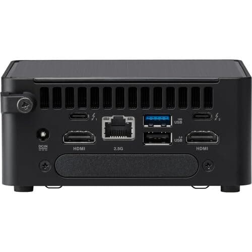 ASUS NUC 14 Pro NUC14RVHU7 Mini PC, Core Ultra 7 155H, 64GB RAM + 4TB NVMe, 16-Cores 4.8Ghz, Arc Graphics, AI PC, NPU, Dual Thunderbolt 4 Ports, WiFi 6E + BT 5.3, Win 11 Pro (64GB RAM + 4TB NVMe)