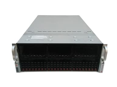 Supermicro Deep Machine Learning 4U 2X EPYC 64-Core, 1TB DDR4 RAM, 4X 15.36TB SSD, NVMe 2X 10GbE BYO 8X GPU (Renewed)