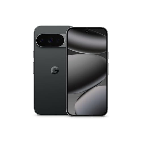 Google Pixel 10 Pro - Unlocked Android Smartphone with Gemini, Your AI Assistant, Triple Rear Camera System, Fast-Charging 24+ Hour Battery, and 6.3" Super Actua Display - Obsidian - 128 GB