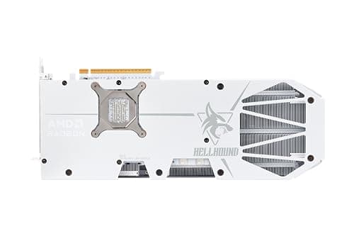 PowerColor Hellhound Spectral White AMD Radeon RX 9070 XT 16GB GDDR6