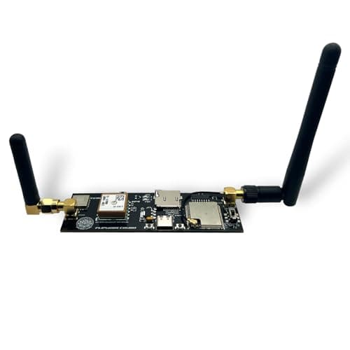 FlipMods Combo GPS WiFi Dev Board for Flipper Zero GPIO - with Marauder, ESP-32 Chip, CC1101 Subhz, GPS, 433MHz and 2.4GHz Antenna, USB-C Port, Micro SD Slot
