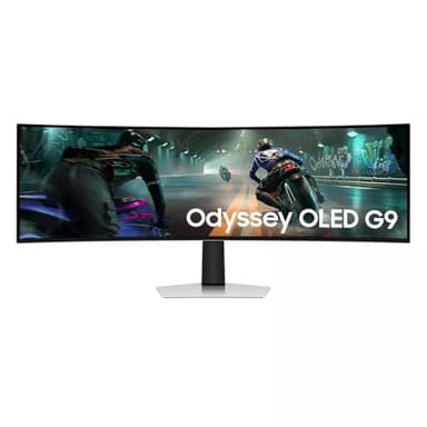 SAMSUNG 49" Odyssey OLED G9 Dual QHD 144Hz 0.03ms Gaming Monitor S49DG91DSN (Renewed)