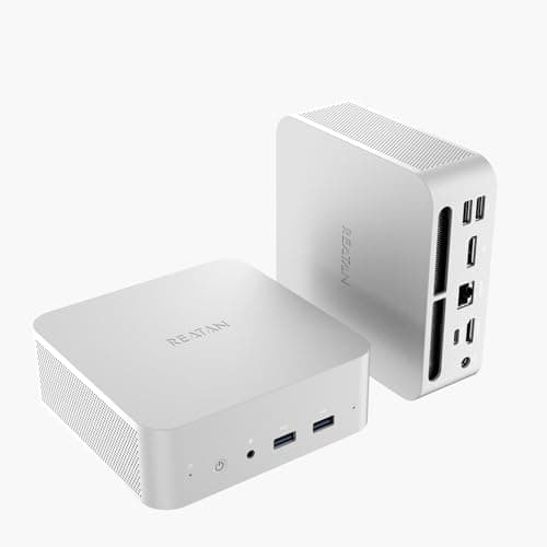 Reatan S9 Mini Gaming PC Inte Core i9-12900HK 14C/20T Turbo 5.0GHZ 16GB DDR4 512GB SSD RAM Tripple-Screen 4k Display Thunderbolt 4 Spport 8k Gaming Computers Dual 2.5Gbps LAN Wi-Fi 6/BT5.2