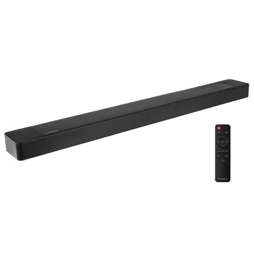Westinghouse 3.1.2 Channel All-in-One Soundbar with Dolby Atmos and Digital Plus, Built-in Low Frequency Driver and Height Speakers, 210W Surround Sound, Bluetooth, Easy Setup, Roku TV Ready