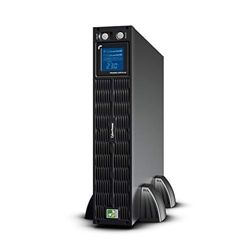 CyberPower PR2200ELCDRTXL2U High-Voltage Smart App Sinewave UPS System, 2200VA/1650W, 10 Outlets, AVR, 2U Rack/Tower