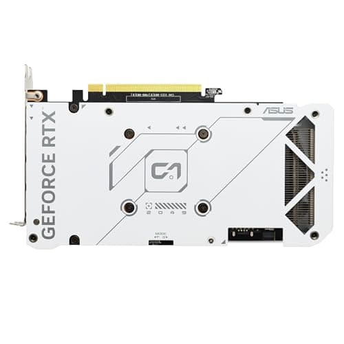 ASUS Dual GeForce RTX 4060 EVO White OC Edition 8GB GDDR6 Gaming Graphics Card White (Nvidia GeForce RTX4060 DLSS3, 246 AI Tops, PCIe 4.0, 1x HDMI 2.1a, 3X DisplayPort 1.4a,