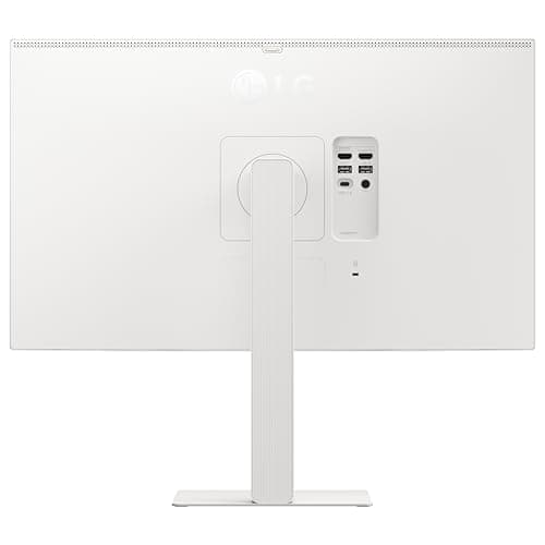 LG 27U730SA-W 27-Inch Smart 4K UHD (3840 x 2160) IPS Computer Monitor, HDR10, Built-in Speaker, Screen Share, Bluetooth, Remote Control, HDMI, USB Type-C PD 65W, Tilt/Height/Swivel/Pivot Stand, White