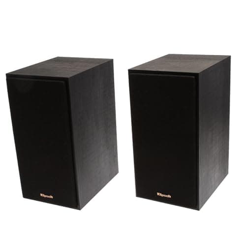 Klipsch Reference Series 5.2 Home Theater Pack with R-625FA Floorstanding Speakers, R-52C Center Channel Speaker, R-41M Bookshelf Speakers and R-12SW Subwoofers, Black