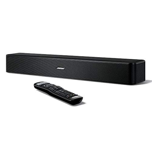 BOSE Solo 5 TV Soundbar Sound System Sleek Slim Design Bluetooth Connectivity, Black (Renewed)