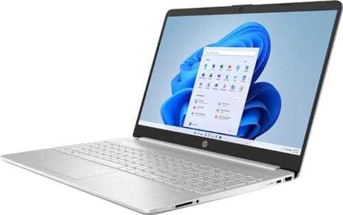 HP 15.6" Business and Student Laptop, Free Microsoft Office 2021 with Lifetime License, HD Touchscreen Display, Intel 6-Core i3-1215U 4.4 GHz, 16GB RAM, 512GB SSD WiFi Windows 11 Pro, Silver