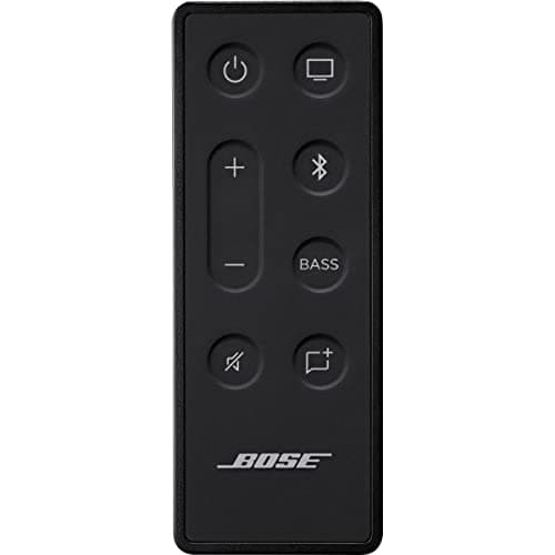 Bose TV Speaker - Soundbar for TV with Bluetooth and HDMI-ARC Connectivity, Black, Includes Remote Control and H&A High-Speed HDMI Cable