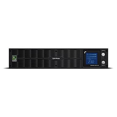 CyberPower PR2200ELCDRTXL2U High-Voltage Smart App Sinewave UPS System, 2200VA/1650W, 10 Outlets, AVR, 2U Rack/Tower