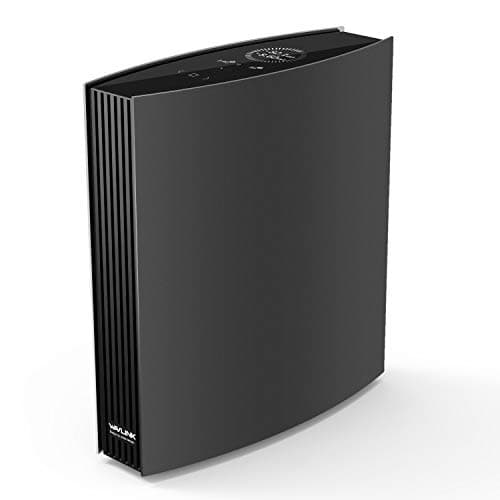 WAVLINK AC3200 Dual Band WiFi Router,Smart Gigabit Router with Display,5Ghz/2.4Ghz up to 3200 Mbps,(MU-MIMO, Guest WiFi and USB 3.0, Parental Controls and QoS) Network Home Router for Gaming-If Design