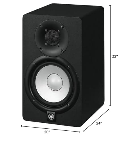 YAMAHA Hs5 Powered Studio Monitor, Pair