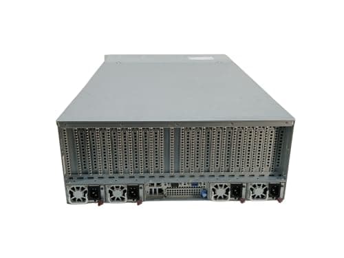 Supermicro Deep Machine Learning 4U 2X EPYC 64-Core, 1TB DDR4 RAM, 4X 15.36TB SSD, NVMe 2X 10GbE BYO 8X GPU (Renewed)