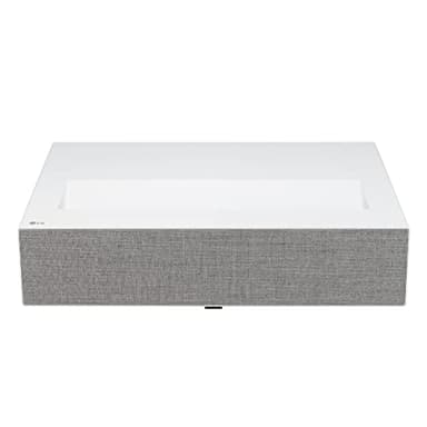 LG CineBeam UHD 4K Projector HU715QW - DLP Ultra Short Throw Laser Smart Home Theater Projector, White