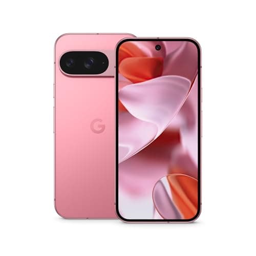 Google Pixel 9 - Unlocked Android Smartphone with Gemini, 24-Hour Battery, Advanced Camera, and 6.3" Actua Display - Peony - 256 GB