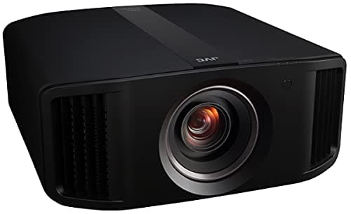JVC DLA-NZ8 D-ILA Home Theater Projector, 2500 Lumen, Native 4K with 8K e-ShiftX Technology, Frame Adapt HDR, 2-HDMI Inputs, Supports 8K-60P/4K-120P, Ideal for Gaming, HDR10+, 65 mm All-Glass Lens, 80