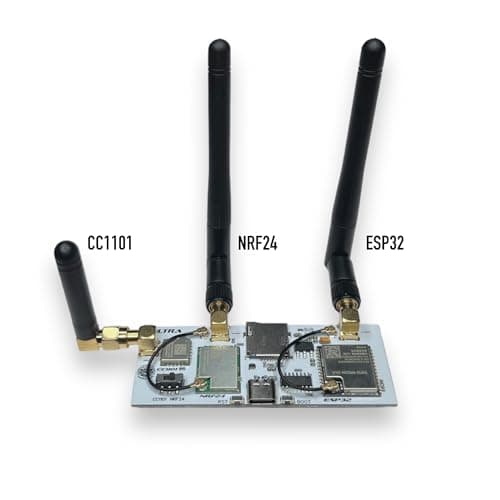 FlipMods Ultra V3 ESP32/NRF24/CC1101 3in1 WiFi Dev Board for Flipper Zero GPIO - with Marauder, Antennas, USB-C Port, Micro SD Slot