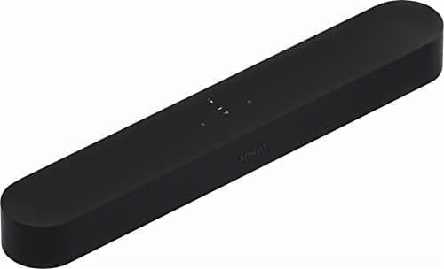 Sonos Beam - Smart TV Sound Bar with Amazon Alexa Built-in - Black