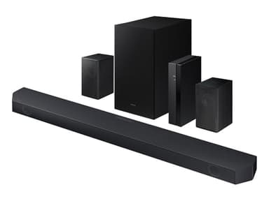 SAMSUNG 5.1 Channel Sound Bar with Wireless Subwoofer Q-Symphony & Dolby Atmos Audio - HW-Q65C/ZA (Renewed)