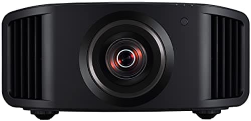 JVC DLA-NZ8 D-ILA Home Theater Projector, 2500 Lumen, Native 4K with 8K e-ShiftX Technology, Frame Adapt HDR, 2-HDMI Inputs, Supports 8K-60P/4K-120P, Ideal for Gaming, HDR10+, 65 mm All-Glass Lens, 80