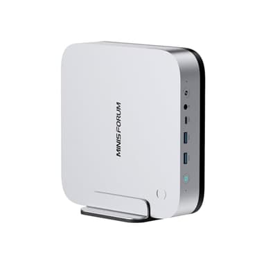 MINISFORUM AI X1 Pro-370 Mini PC AMD Ryzen AI 9 HX 370(12C/24T) 64GB DDR5 1TB SSD Desktop Computer, HDMI|DP|2xUSB4 Output, 2xRJ45 Port, WiFi7, BT5.4, AMD Radeon 890M Graphics, Copilot Support AI PC