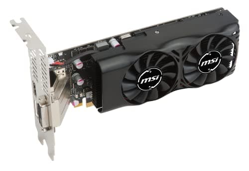 MSI Low Profile Compatible Graphics Cards GeForce GTX 1050 Ti 4GT LP