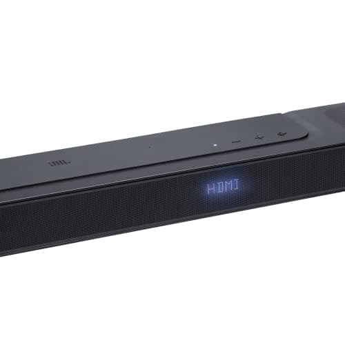 JBL Bar 1000: 7.1.4-Channel soundbar with Detachable Surround Speakers, MultiBeam™, Dolby Atmos®, and DTS:X®, Black (Renewed)