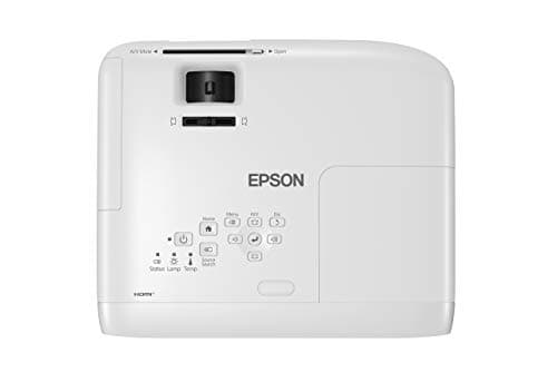 Epson, EPSV11H981020, PowerLite E20 3LCD Classroom Projector, 1 Each, White , 3.4"x11.8"x9.8"