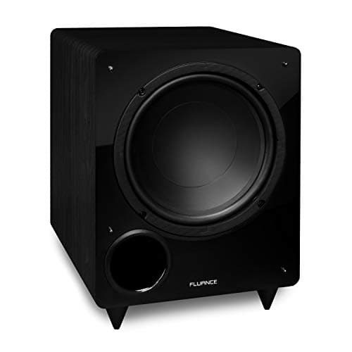 Fluance Elite High Definition Surround Sound Home Theater 5.1 Speaker System Including 3-Way Floorstanding Towers, Center Channel, Rear Surround Speakers and a DB10 Subwoofer - Black Ash (SX51BR)