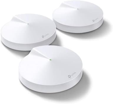 TP-Link Deco M5 Mesh WiFi System - Up to 5,500 sq. ft. Whole Home Coverage and 100+ Devices,WiFi Router/Extender Replacement, Anitivirus, 3-Pack