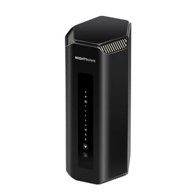 NETGEAR Nighthawk Tri-Band WiFi 7 Router (RS700S) - Security Features, BE19000 Wireless Speed (up to 19Gbps) – 10 Gig Internet Port - Covers up to 3,500 sq. ft., 200 Devices – 1-Year Armor Included
