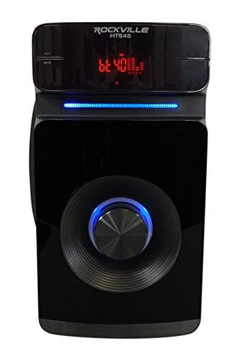 Rockville HTS45 800w 5.1 Channel Home Theater Audio System, Bluetooth Connectivity, USB/SD Playback, Wall-Mountable Speakers, for Home Entertainment