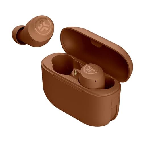 JLab Go Air Pop+ Tones True Wireless Earbuds, in Ear Headphones, Bluetooth Earphones, 35H Playtime Ear Buds, Bluetooth Earbuds with Microphone, USB-C Charging Case, Dual Connect, EQ3 Sound, (1615 C)