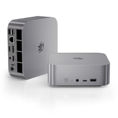 Beelink Mini PC, AMD Ryzen 7 8745HS(8C/16T, up to 4.9GHz), 24GB DDR5 RAM 1TB PCle4.0 SSD, SER8 Mini Computer Support 4K@144Hz, Tirple Display, HDMI+DP, WiFi6, BT5.2, USB4