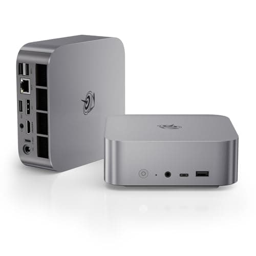 Beelink Mini PC, AMD Ryzen 7 8745HS(8C/16T, up to 4.9GHz), 24GB DDR5 RAM 1TB PCle4.0 SSD, SER8 Mini Computer Support 4K@144Hz, Tirple Display, HDMI+DP, WiFi6, BT5.2, USB4