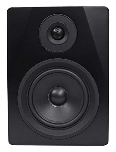 Rockville APM5B Powered USB Studio Monitor Speaker Pair in Black, 5.25", 2-Way, 250W, EQ, MDF Wood, RCA/XLR, Perfect for Studios, Recording, Music