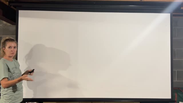 Aoxun 100" Motorized Projector Screen - Indoor and Outdoor Movies Screen 100 inch Electric 16:9 Projector Screen W/Remote Control