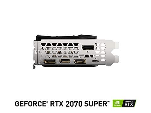 Gigabyte GV-N207SGAMING OC-8GD GeForce RTX 2070 Super Gaming OC 8G Graphics Card, 3X Windforce Fans, 8GB 256-Bit GDDR6, Video Card
