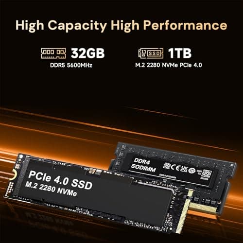 Reatan Alloy 9 Mini Gaming PC AMD Ryzen 9 7940HS(up to 5.2GHz) 32GB DDR5 1TB SSD 5600 MHz RAM, Desktop Mini Computers, Radeon 780M Graphics,Quad Display 2.5Gbps LAN,HDMI 2.1, 8K USB 4.0 Wi-Fi 6E/BT5.3