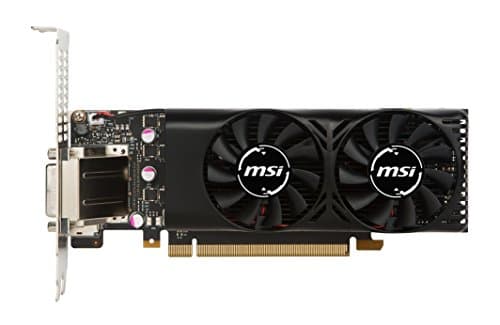 MSI Low Profile Compatible Graphics Cards GeForce GTX 1050 Ti 4GT LP