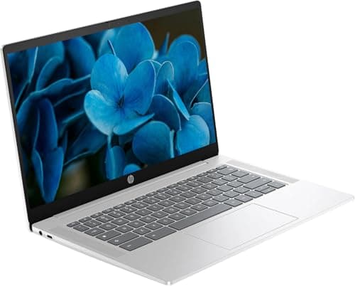 HP 2025 Lightweight Chromebook, 14'' HD IPS Display, Intel N Processor Up to 3.69GHz, 4GB LPDDR5 Ram, 128GB SSD, Super-Fast 6th Gen WiFi, Chrome OS, Dale Silver, Renewed