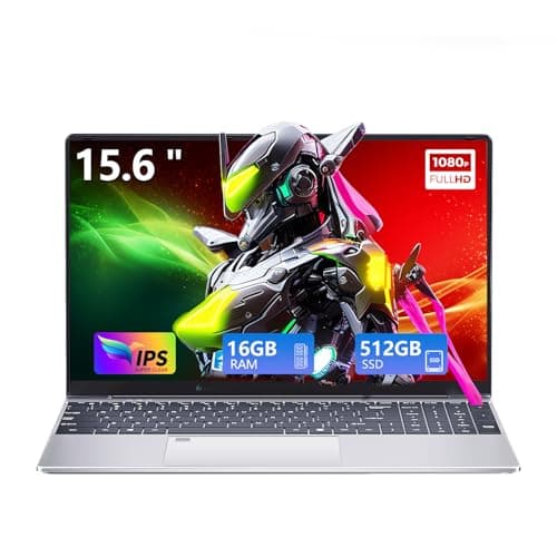Gaming Laptop,15.6 Inch FHD IPS 1920x1080,Laptop Computer Student Business Laptop 12th Gen N95 Processor,16GB RAM 512GB SSD,Supports 180 Angle Opening Backlit Keyboard Fingerprint Unlock Win 11 Pro