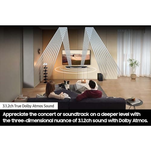 SAMSUNG HW-S60D S-Series 5.0ch. Wireless Dolby Atmos Soundbar w/Q-Symphony (2024) Bundle with Deco Gear 4K HDMI 2.0 Cable x2 & CPS Exclusive 26 Month Protection Pack Bundle (BEACH-CPS-26500)