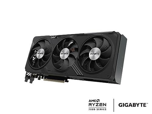GIGABYTE Radeon RX 7800 XT Gaming OC 16G Graphics Card, 3X WINDFORCE Fans 16GB 256-bit GDDR6, GV-R78XTGAMING OC-16GD Video Card
