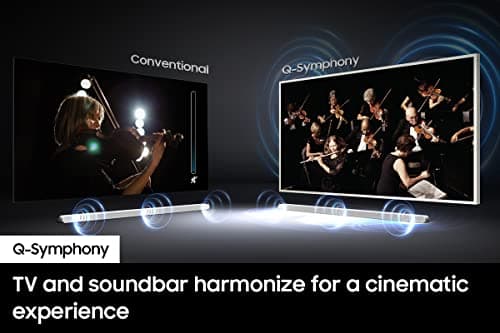 Samsung HW-S801B/ZA 3.1.2ch Soundbar w/ Wireless Dolby Atmos, DTS:X, Ultra Slim Design, Q Symphony, SpaceFit Sound, Alexa Built-In, Airplay 2, 2022